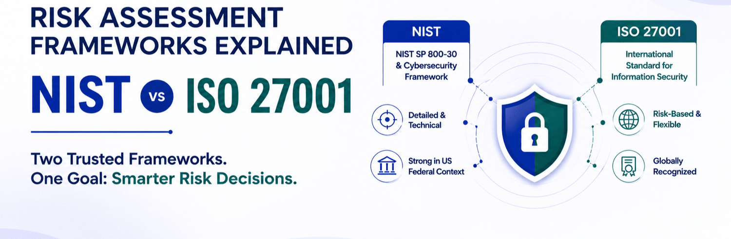 Risk Assessment Frameworks Explained: NIST vs ISO 27001